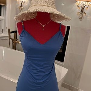 Michael Kors blue tankini